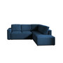 Voir la diapositive 6 : LISA DESIGN Livy - canapé d'angle convertible - avec coffre - en velours côtelé - 5 places - droit