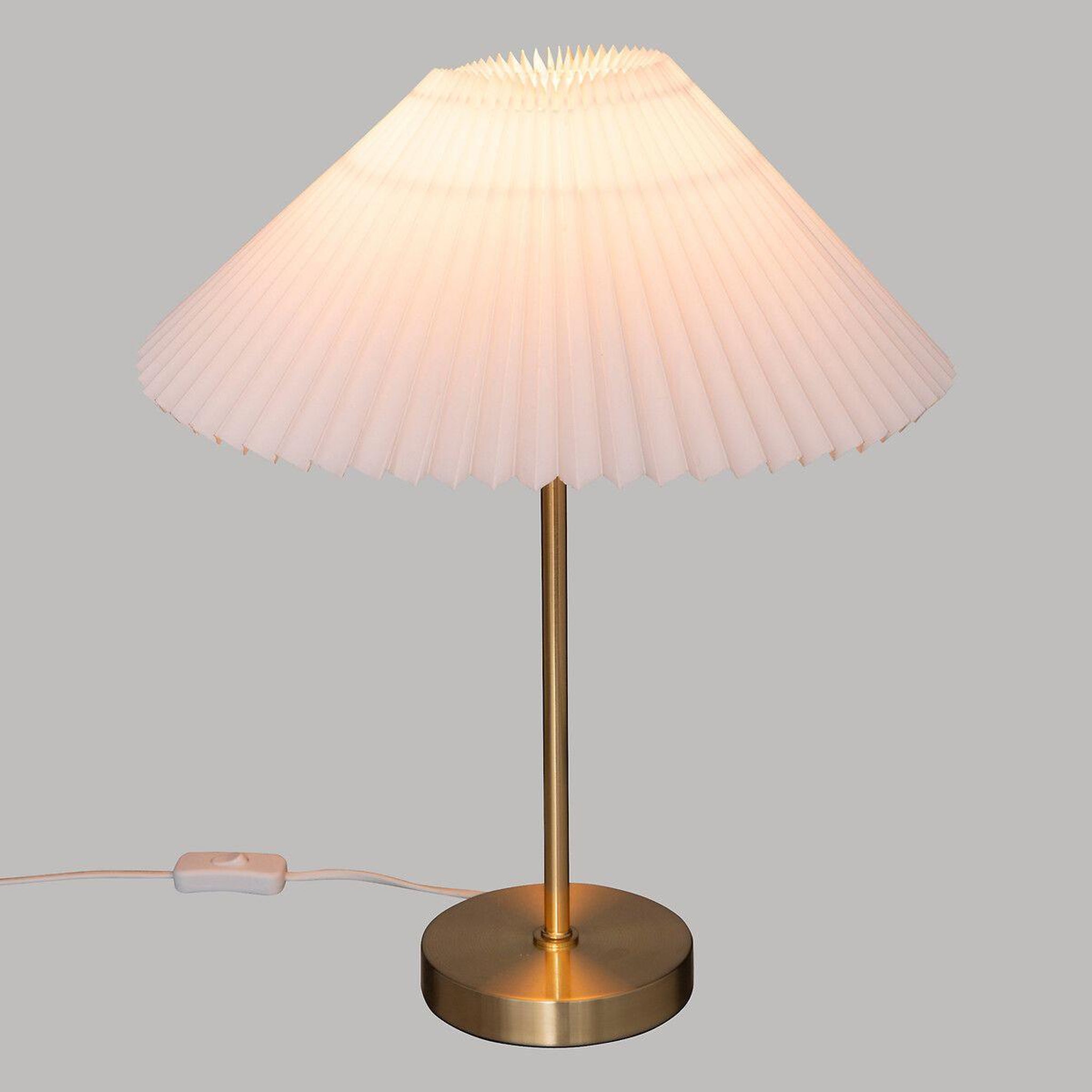 Voir la diapositive 4 : ATMOSPHERA Lampe à poser en métal  jiling  47cm blanc