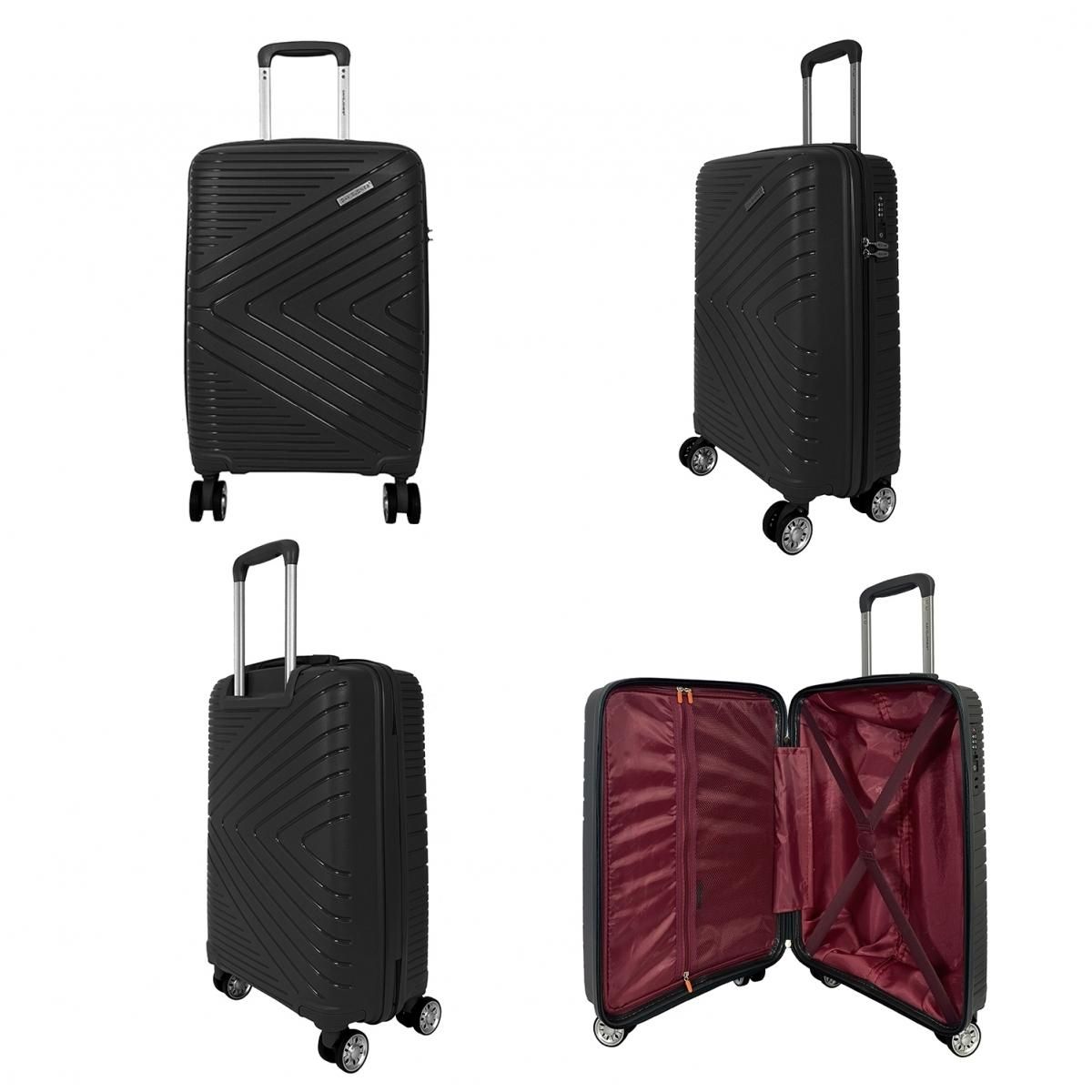 David Jones Lot 3 valises rigides dont 1 valise cabine TSA