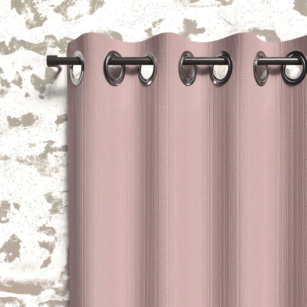 SOLEIL D'OCRE Rideau occultant à oeillets BOHEME, par Soleil d'Ocre