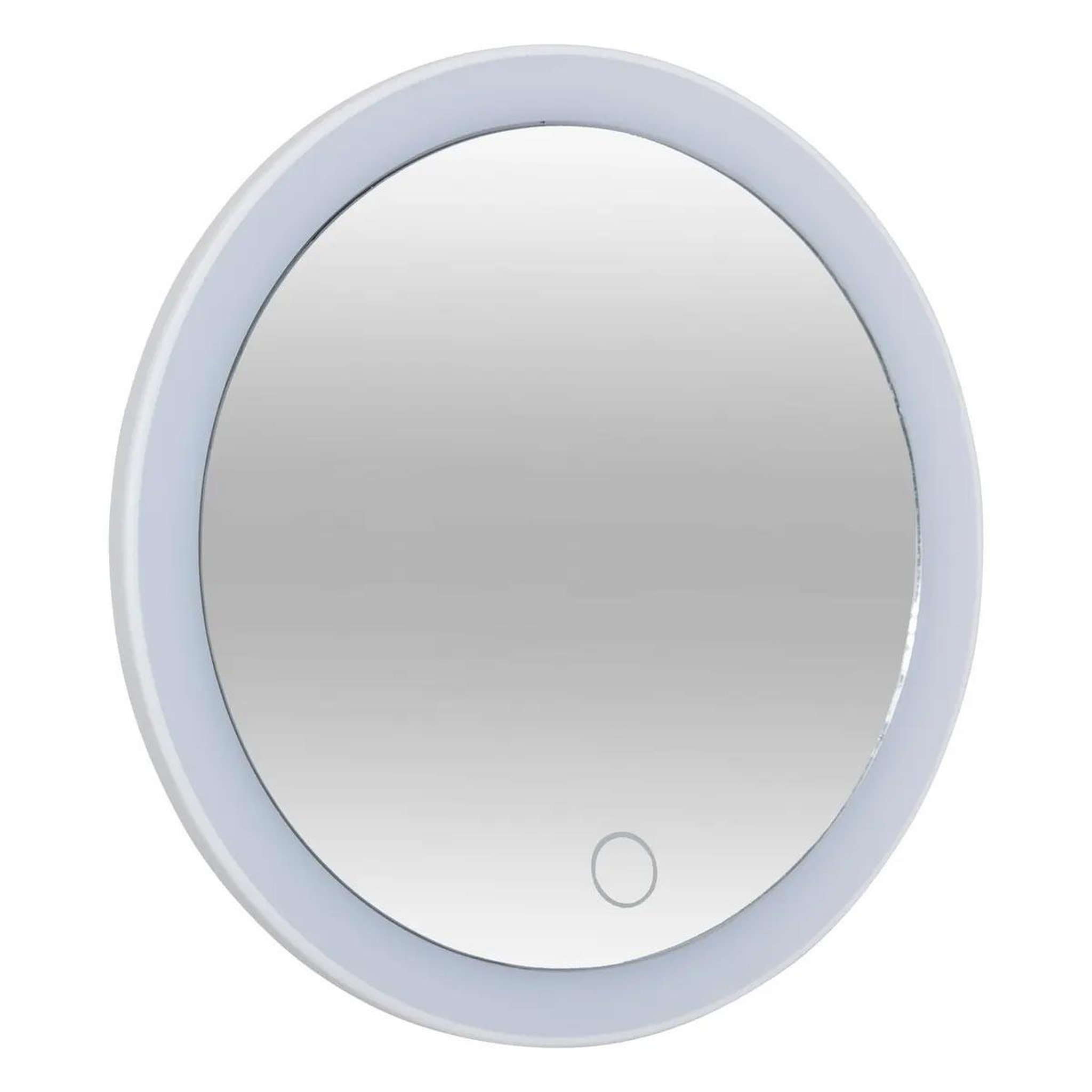 FIVE Miroir à poser pivotant à led  zoom  18cm blanc