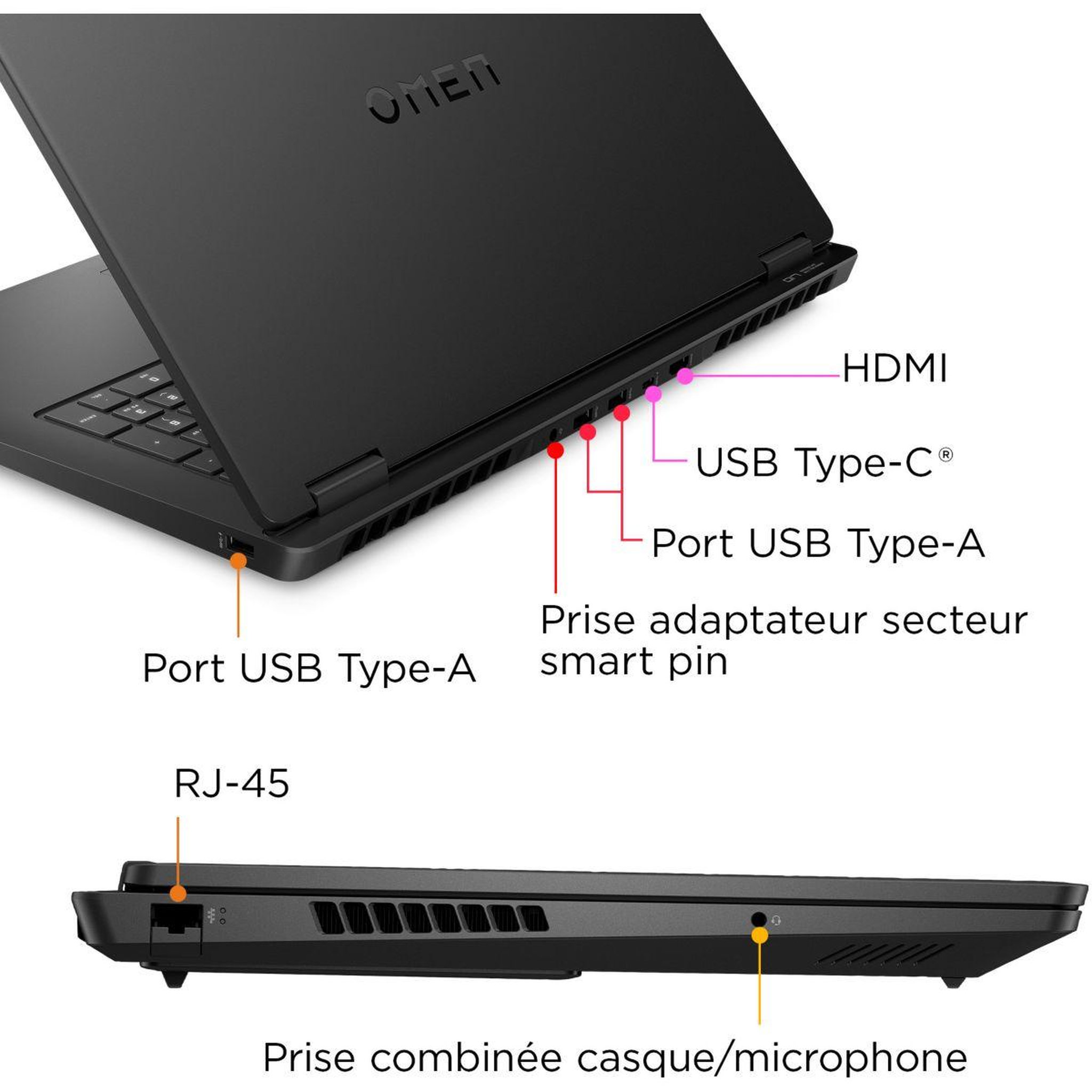 Voir la diapositive 3 : HP PC Gamer Omen 17-db0114nf