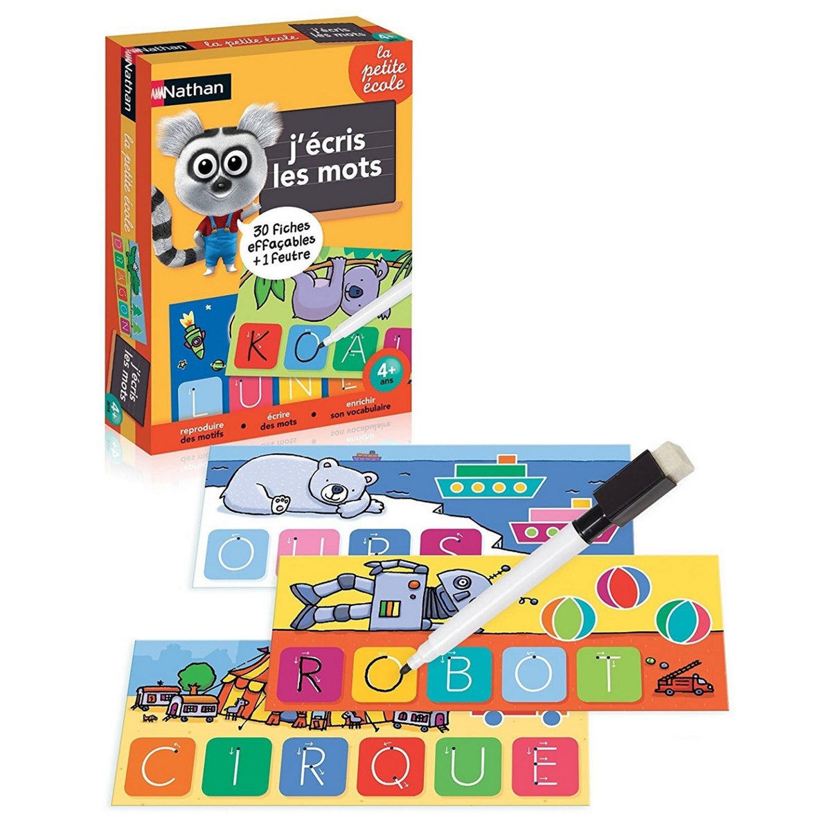 NATHAN J'écris les mots Jeu éducatif
