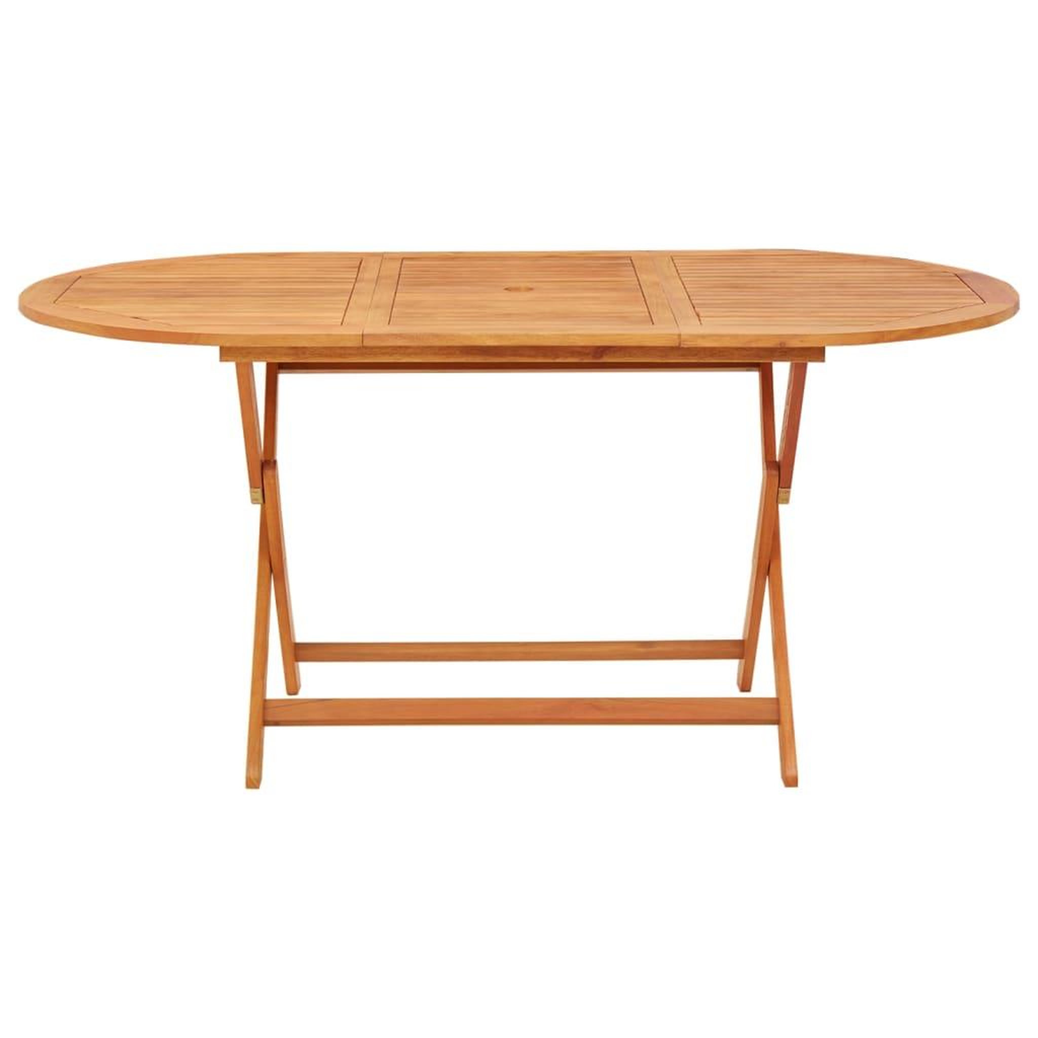 Voir la diapositive 2 : VIDAXL Table pliable de jardin 160x85x75 cm Bois d'eucalyptus massif