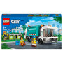Voir la diapositive 1 : LEGO City 60386 Le camion de recyclage,  Jouet Camion-Poubelle, Jeu Éducatif 
