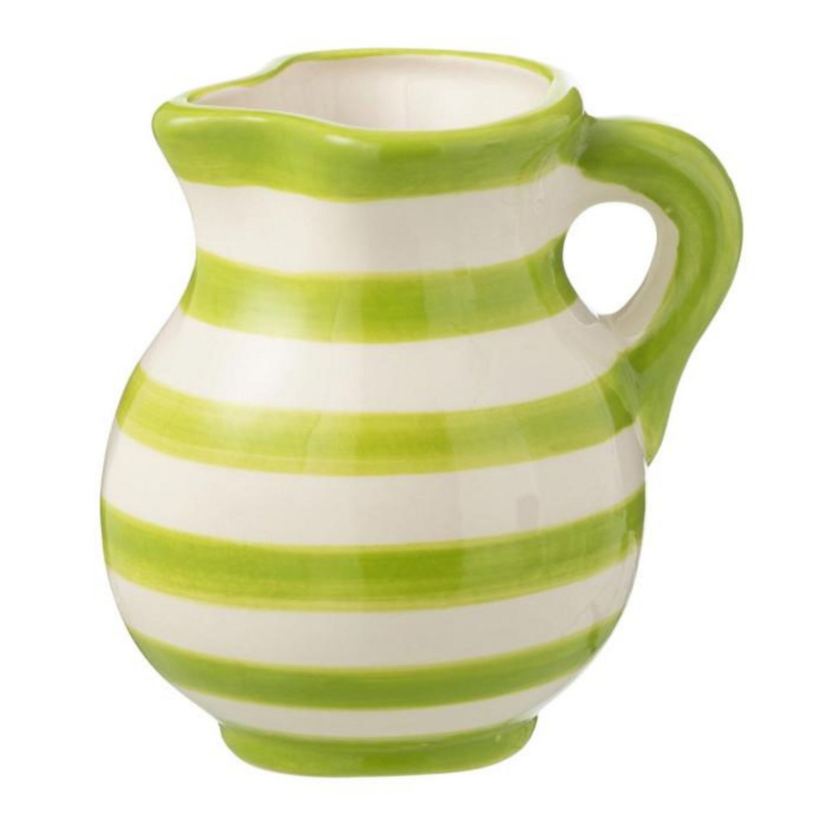 Paris Prix Pichet en Céramique  Granada Rayure  0,5L Vert