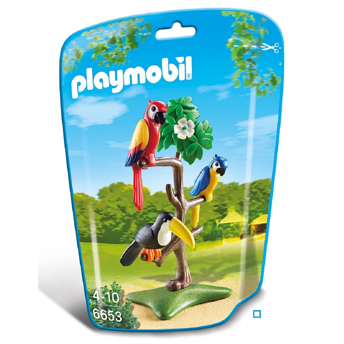 PLAYMOBIL 6653 - Perroquet et toucan