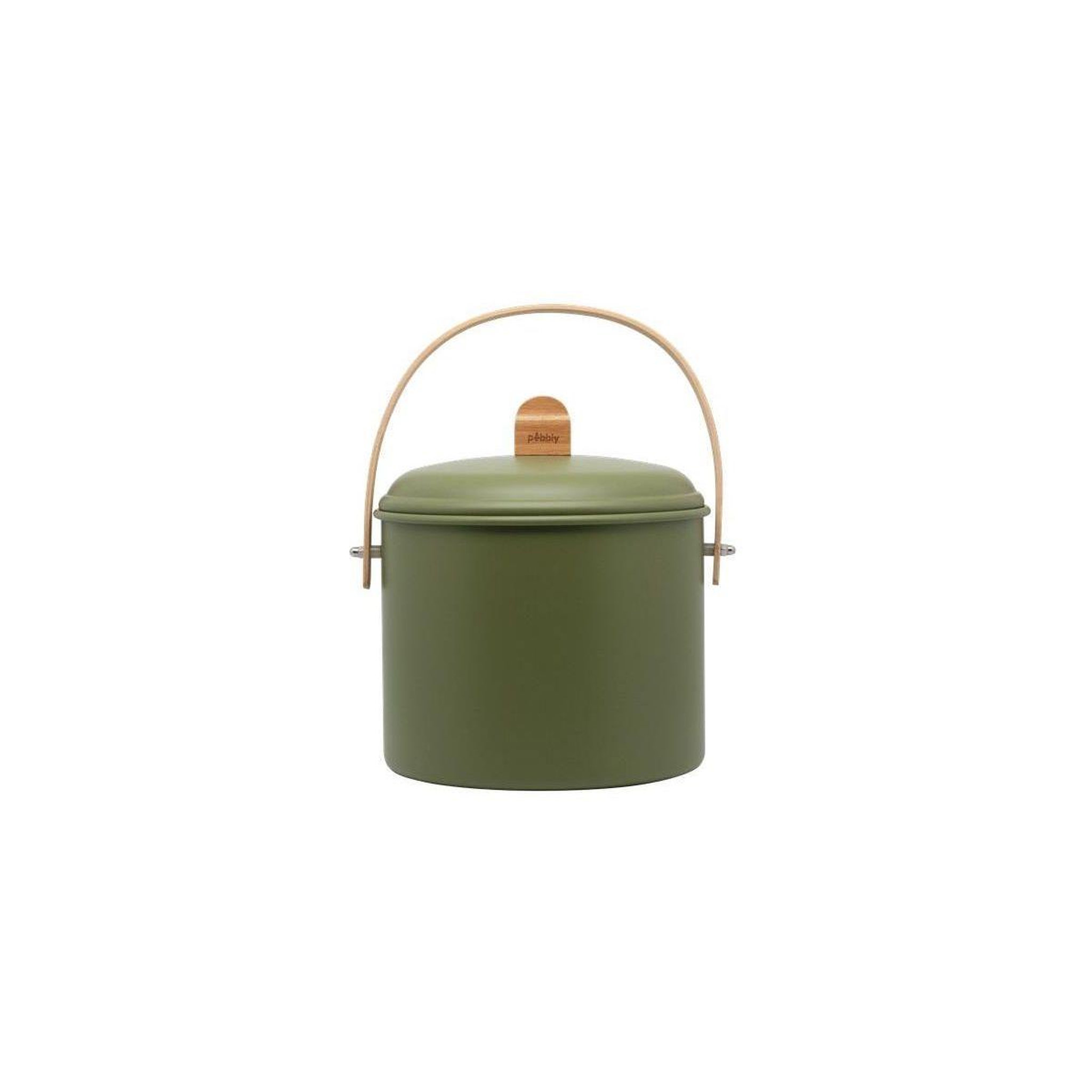PEBBLY Seau à compost d'intérieur 7l