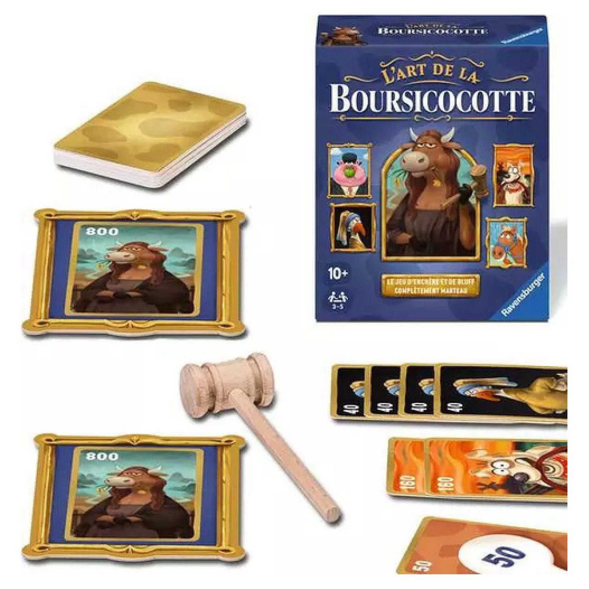 Voir la diapositive 4 : RAVENSBURGER Boursicocotte -  jeu de cartes