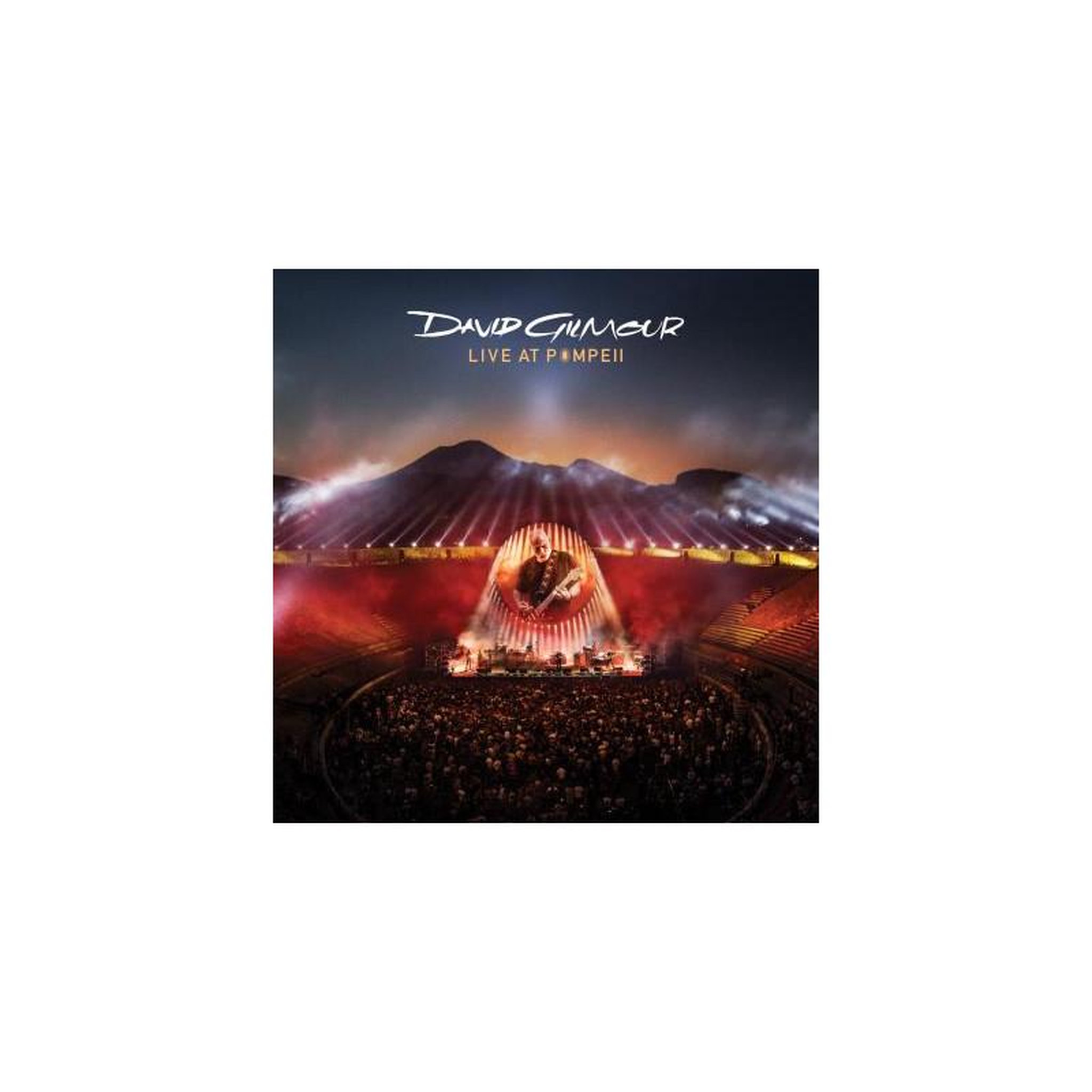 COLUMBIA Album vinyle david gilmour live at pompeii, double 4 lp 33t gatefold avec livret, édition standard