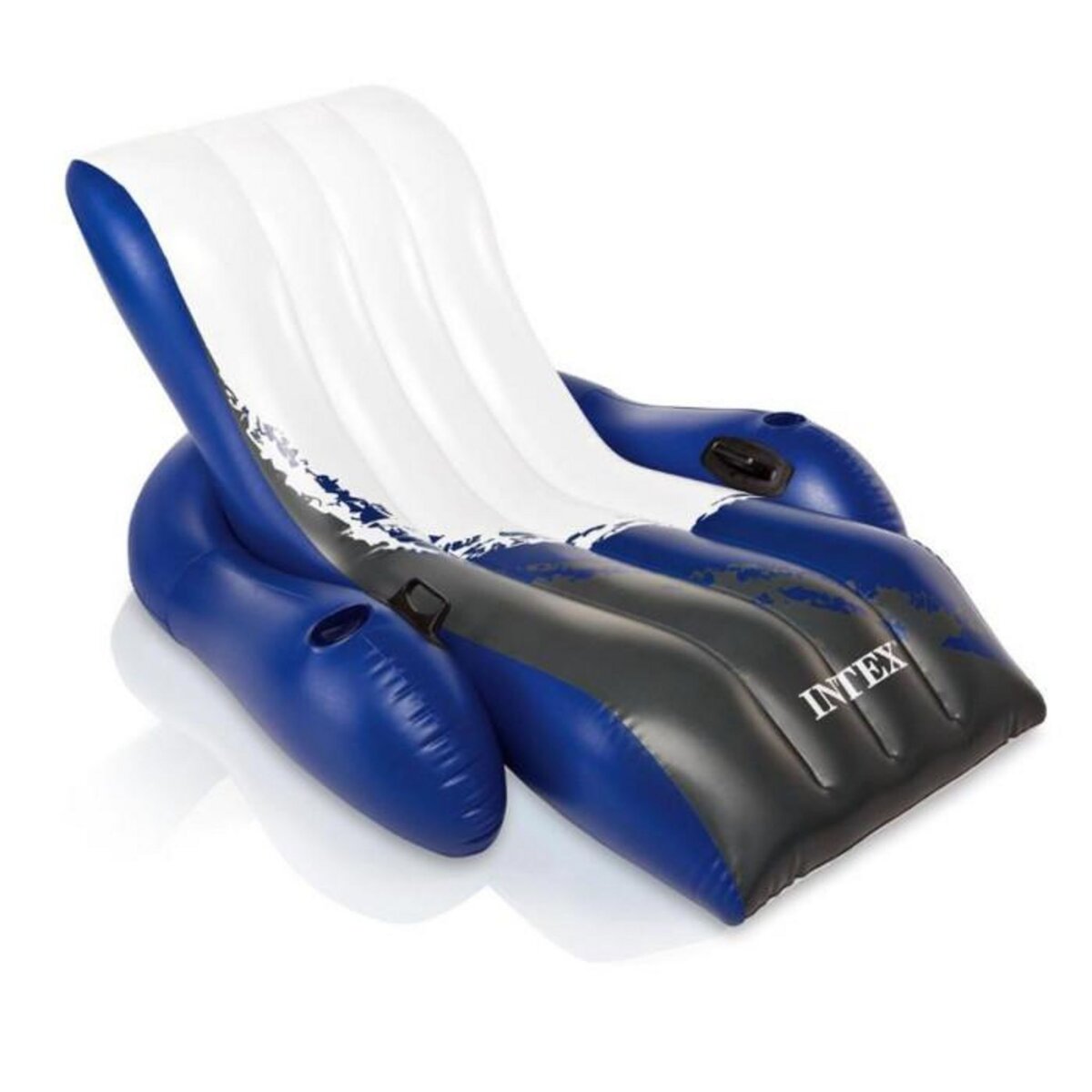 INTEX Chaise Longue Gonflable  Deluxe  Bleu