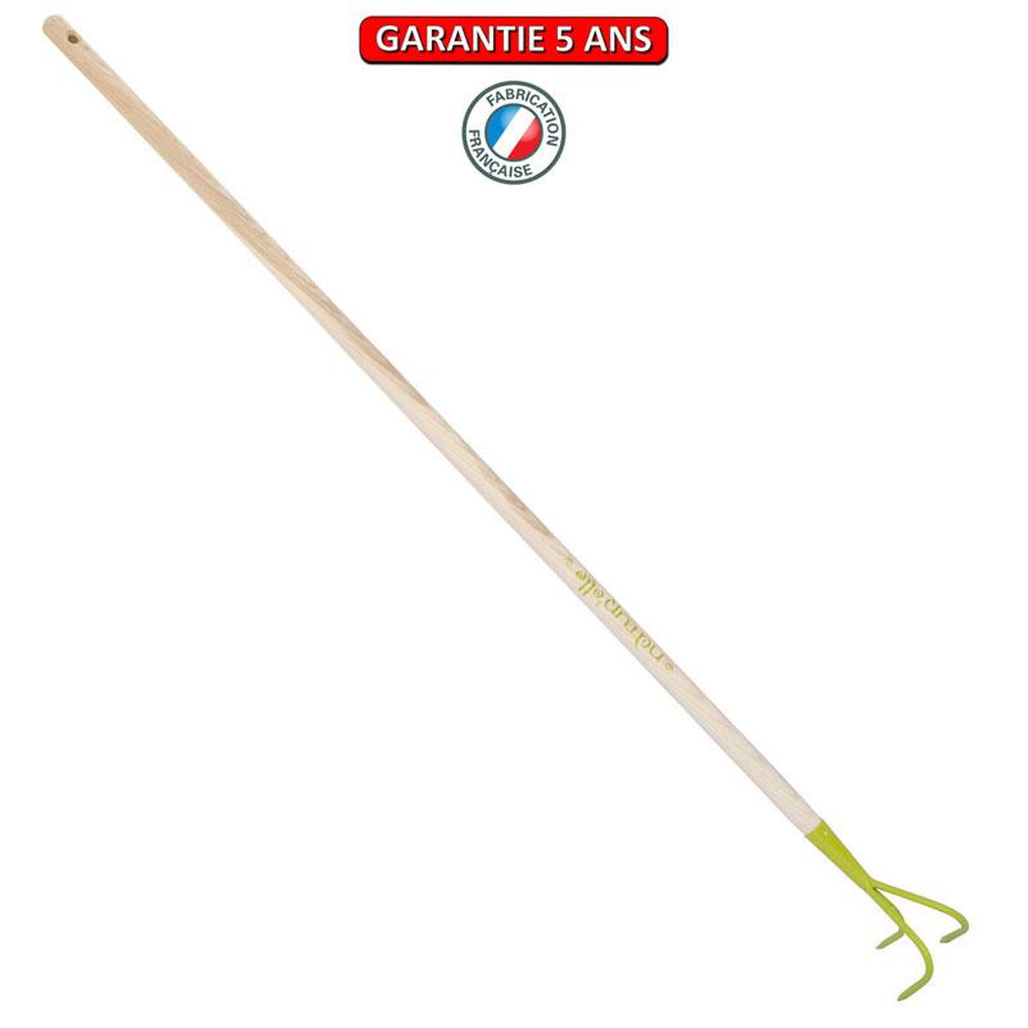 OUTILS PERRIN Griffe piocheuse manche 130cm- Kiwi