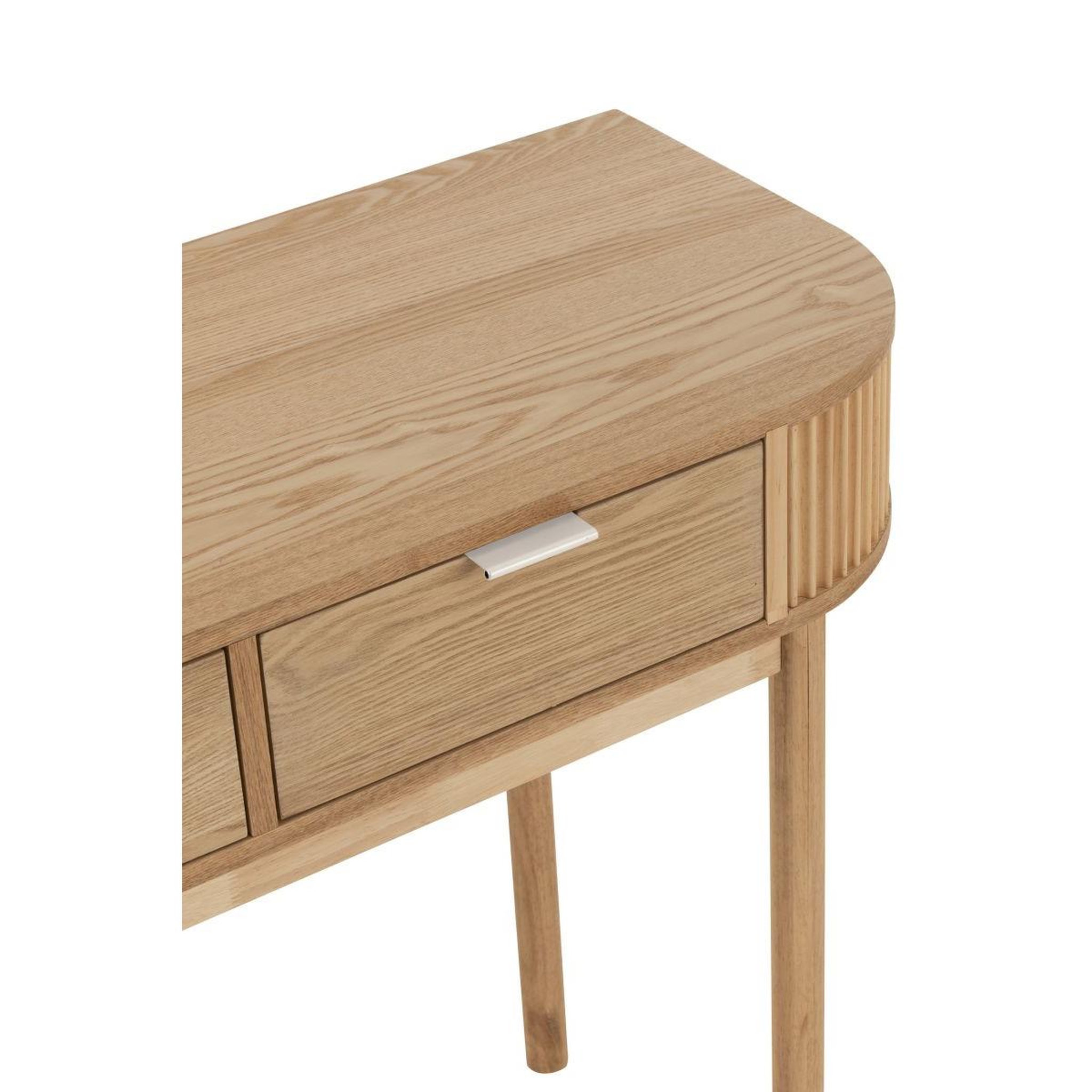 Voir la diapositive 6 : J-LINE Console en bois  alta  100cm naturel