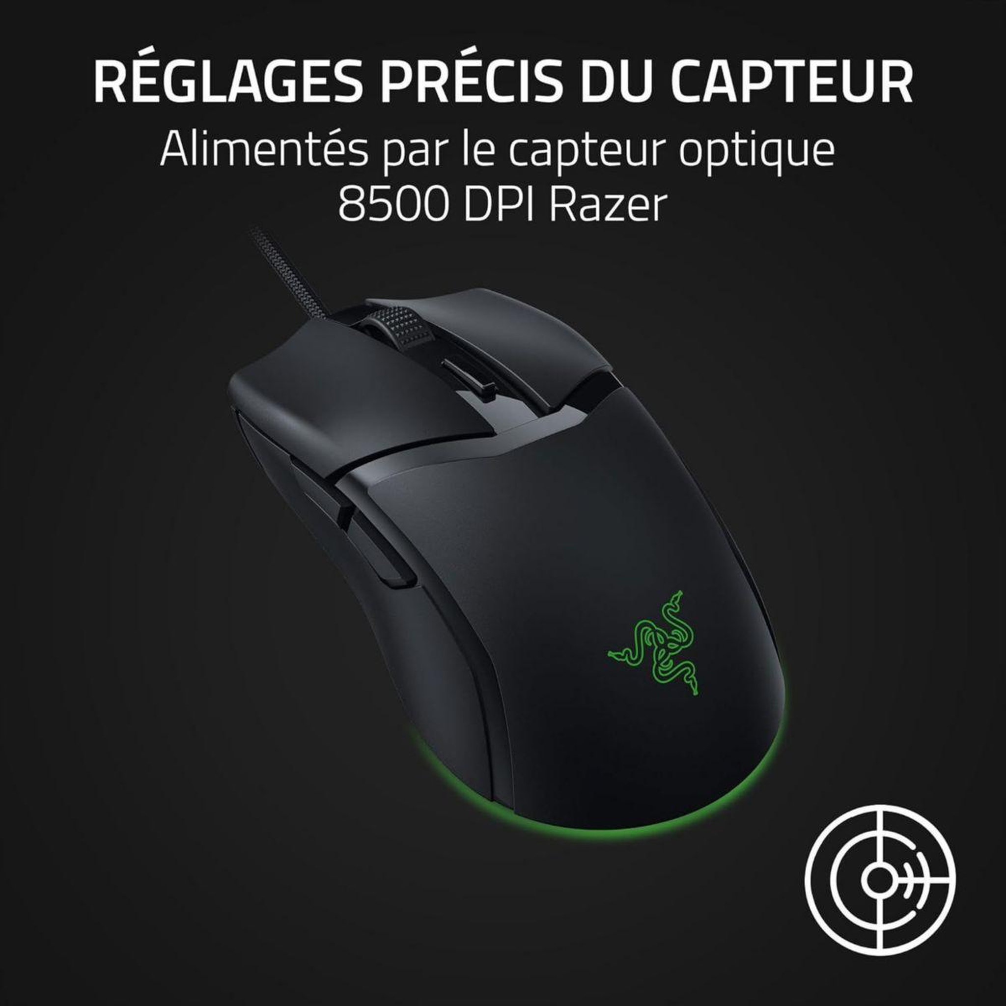Voir la diapositive 5 : Razer Souris gamer filaire cobra