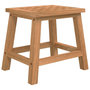Voir la diapositive 2 : VIDAXL Tabouret 29x22,5x25,5 cm Bois massif de noyer