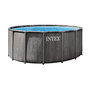 Voir la diapositive 1 : INTEX Piscine tubulaire Baltik ronde 4,57 x 1,22 m - Intex