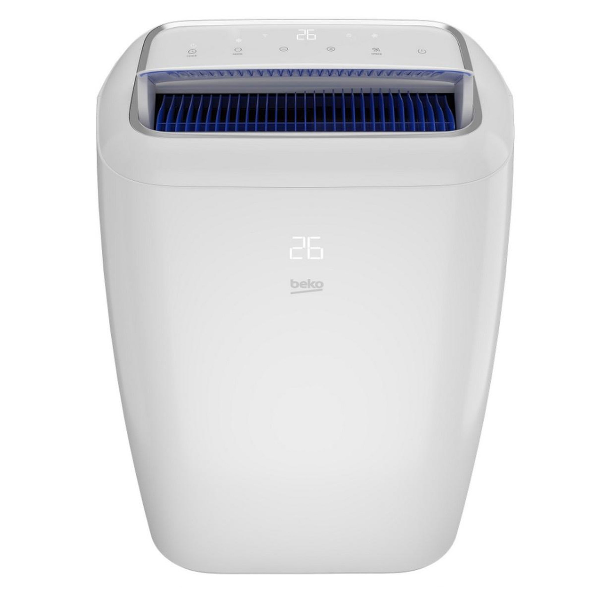 Voir la diapositive 3 : Beko Climatiseur mobile connecté 3500w 37m² blanc - bp112c