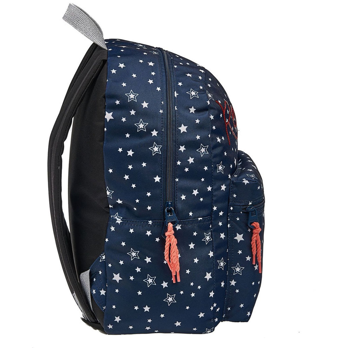 REPLAY Sac à dos 1 compartiment bleu et blanc motif étoiles