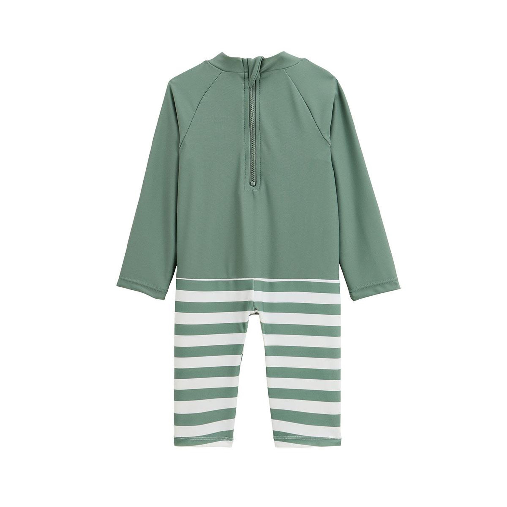 Voir la diapositive 2 : Petit Béguin Combinaison de bain bébé manches longues protection uv hello dino