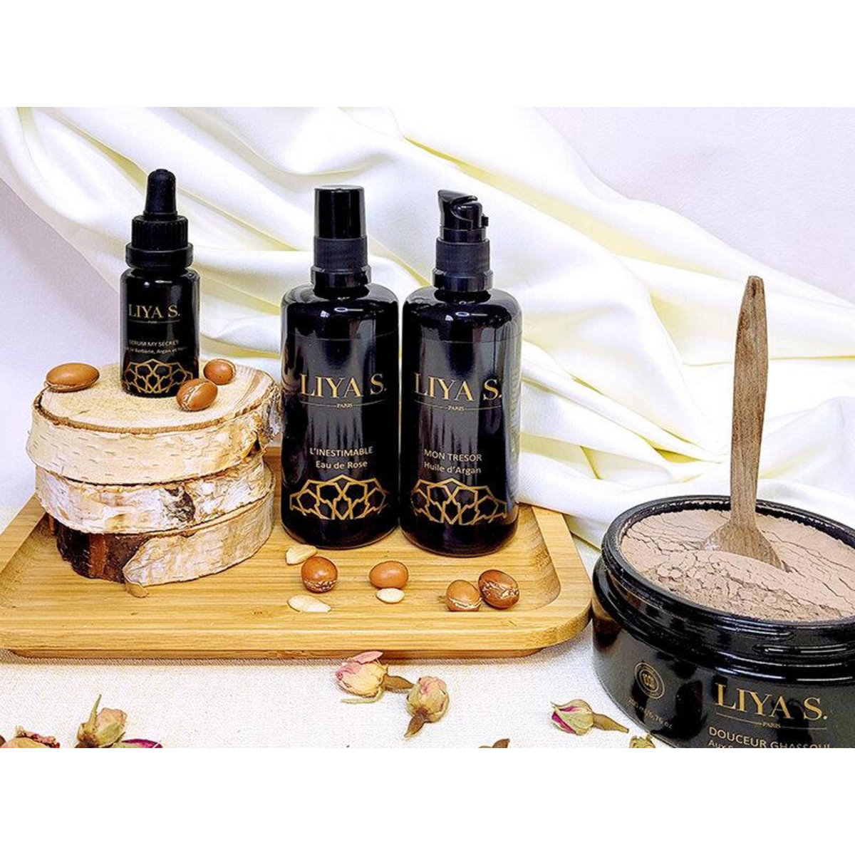 Smartbox Coffret de 4 soins naturels pour le visage issus de plantes du Maroc livrés à domicile - Coffret Cadeau Bien-être