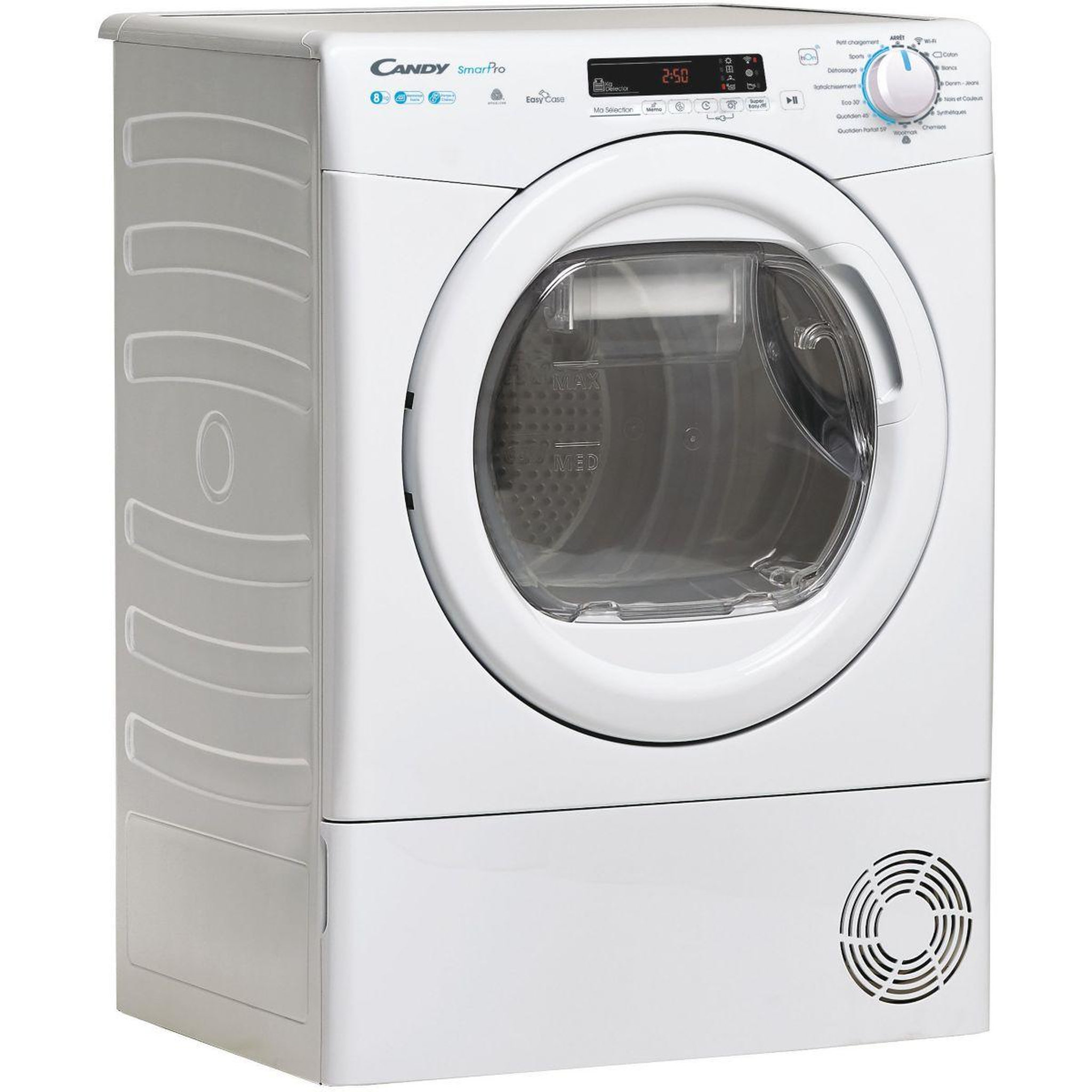 Voir la diapositive 4 : Candy Sèche linge pompe à chaleur CSOE H8A2DE-47