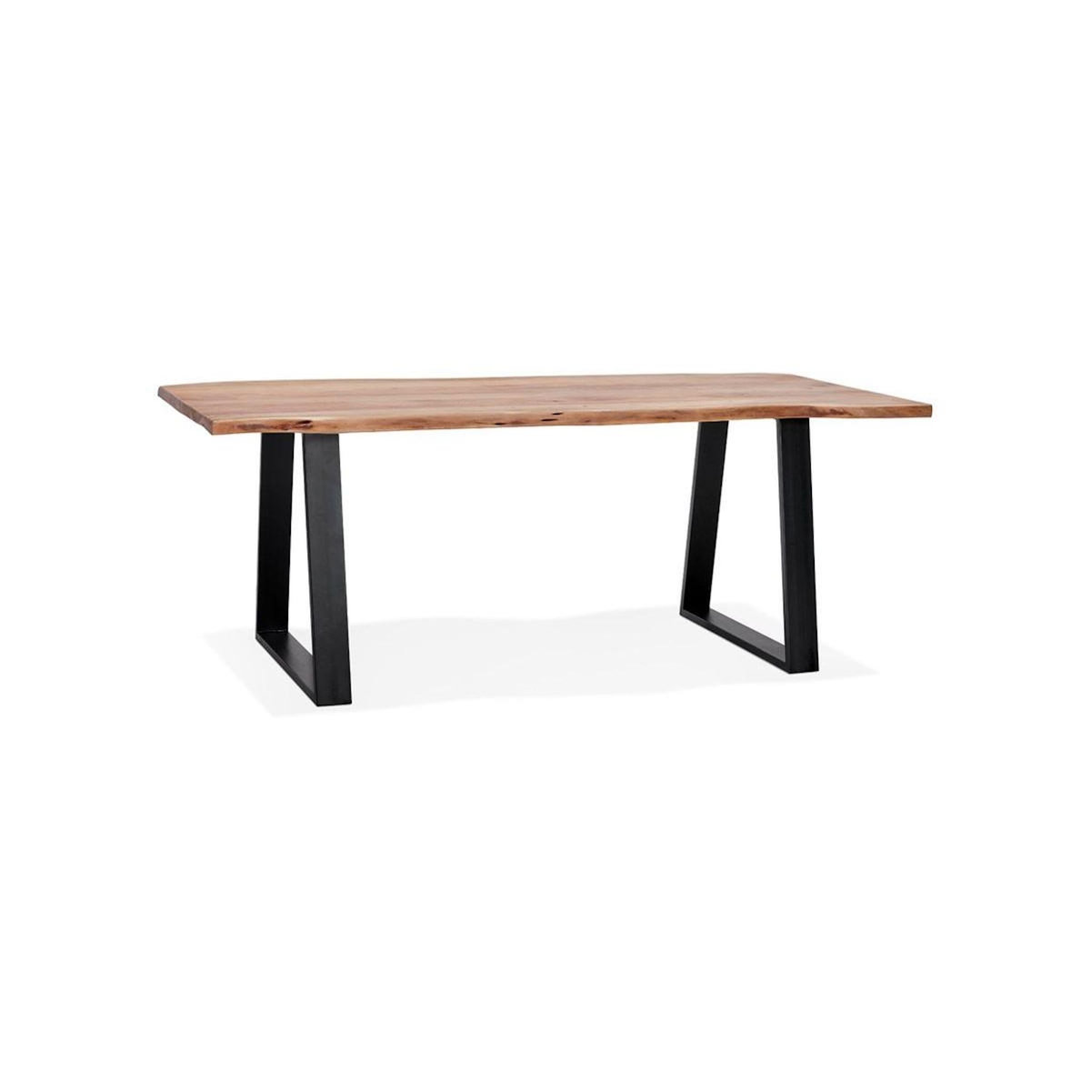 Paris Prix Table de Repas  Azimato  200cm Naturel & Noir