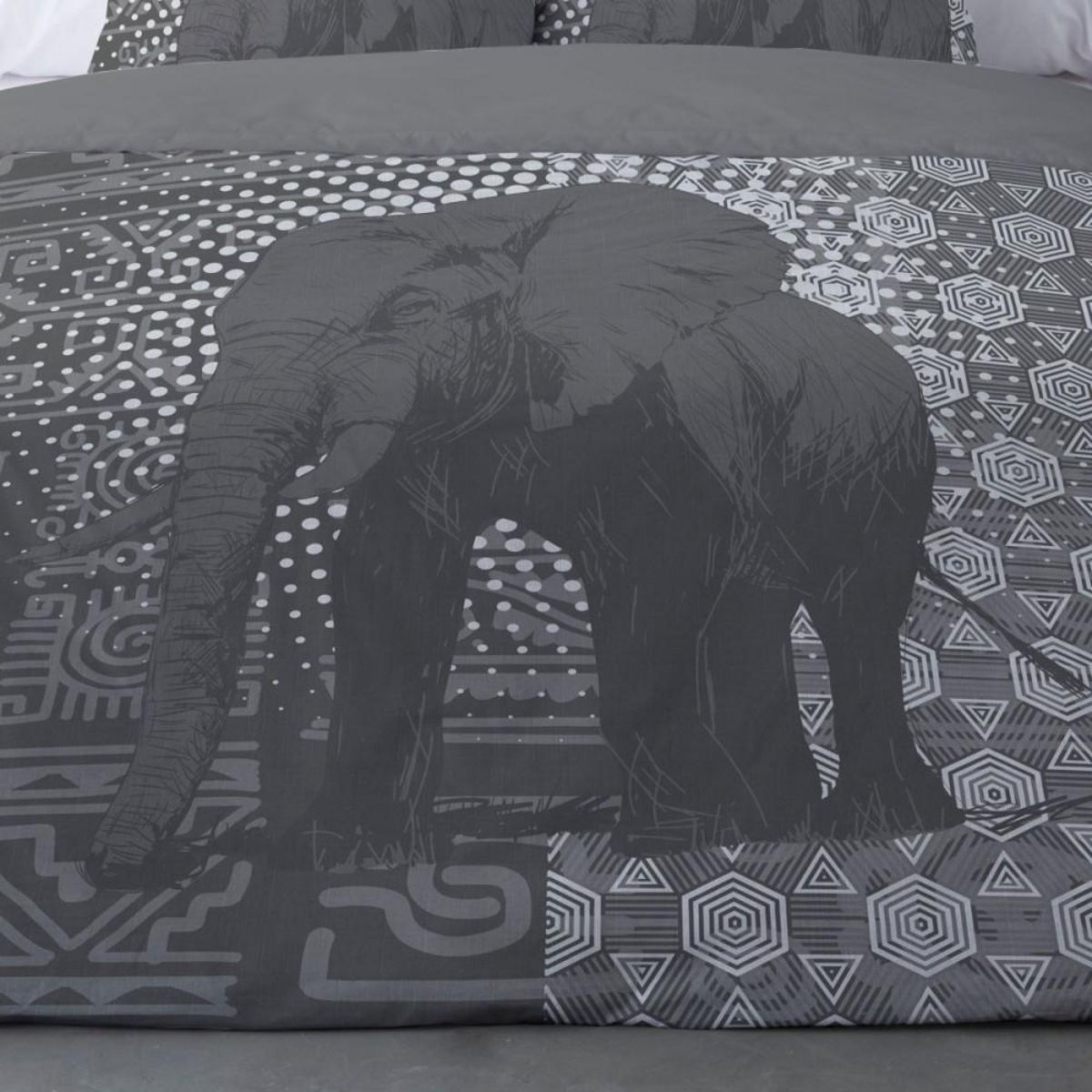 Dourev Housse de couette 240x220 SUKI + 2 taies 100% coton