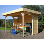 Solid Pergola jardin / 5,32 m²