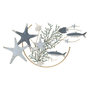 Voir la diapositive 1 : Paris Prix Décoration Murale en Métal  Sea Star  95cm Multicolore