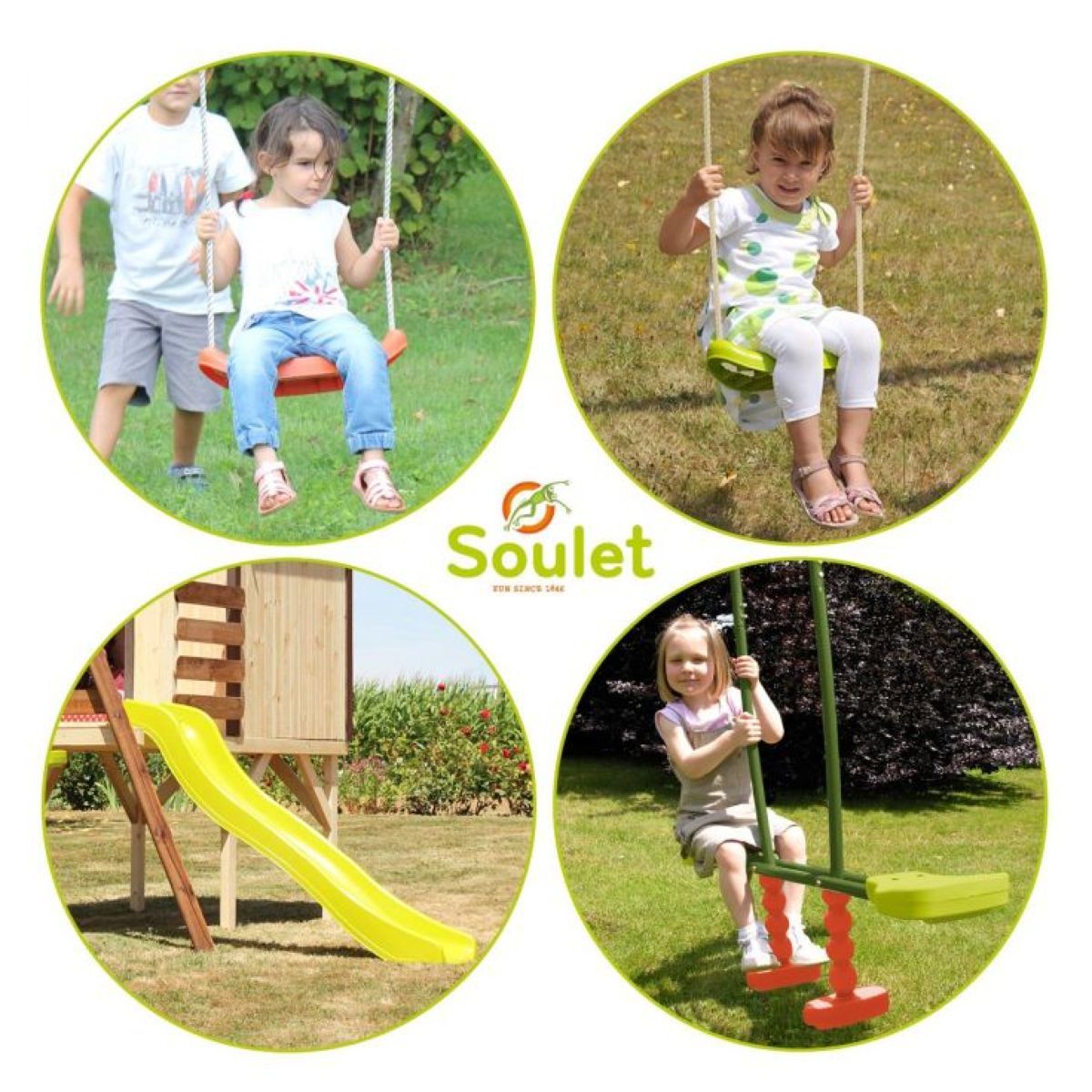 Soulet Aire de jeux en bois LYNDA