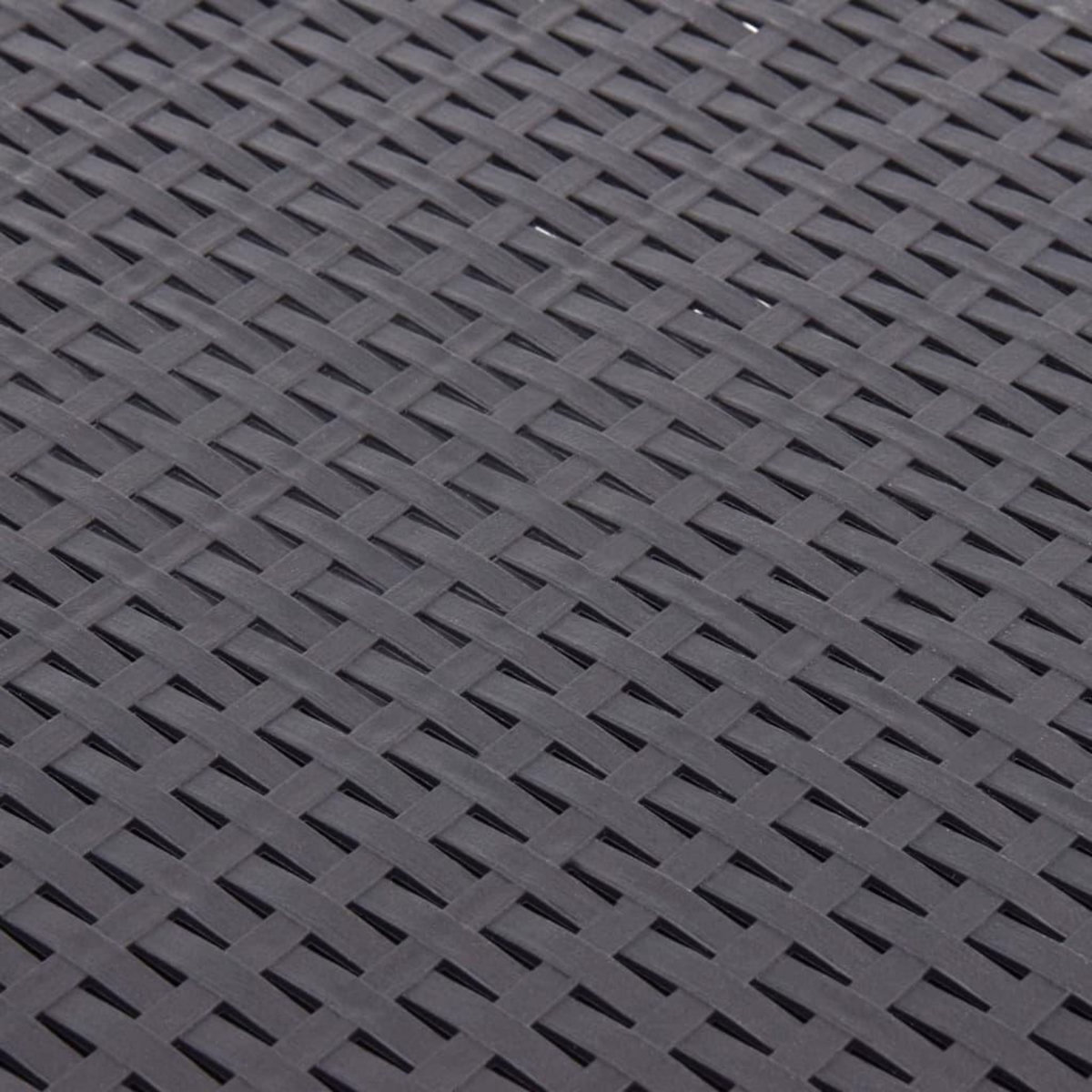 VIDAXL Table d'appoint Mocha 54x54x36,5 cm Plastique