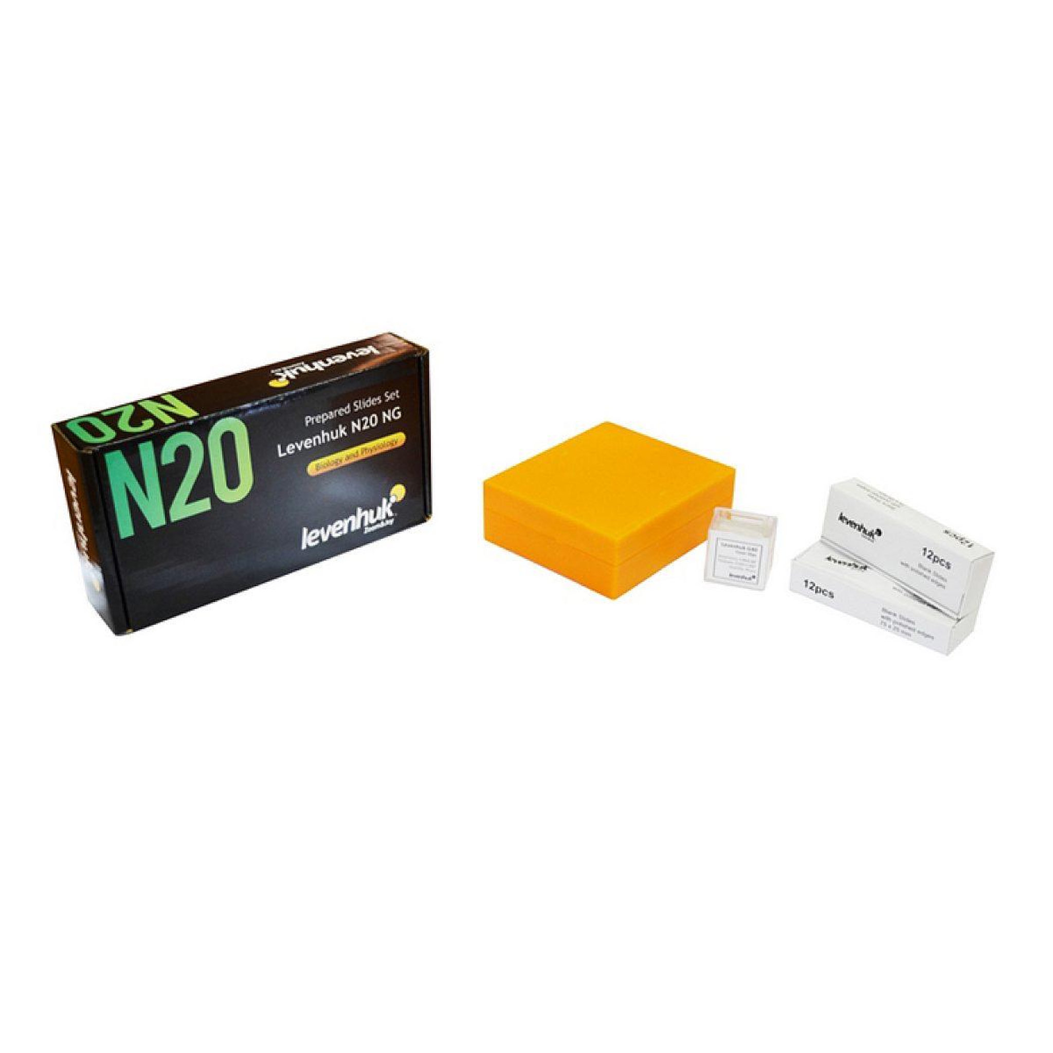 Voir la diapositive 4 : LEVENHUK Set de préparations microscopiques  n20 ng