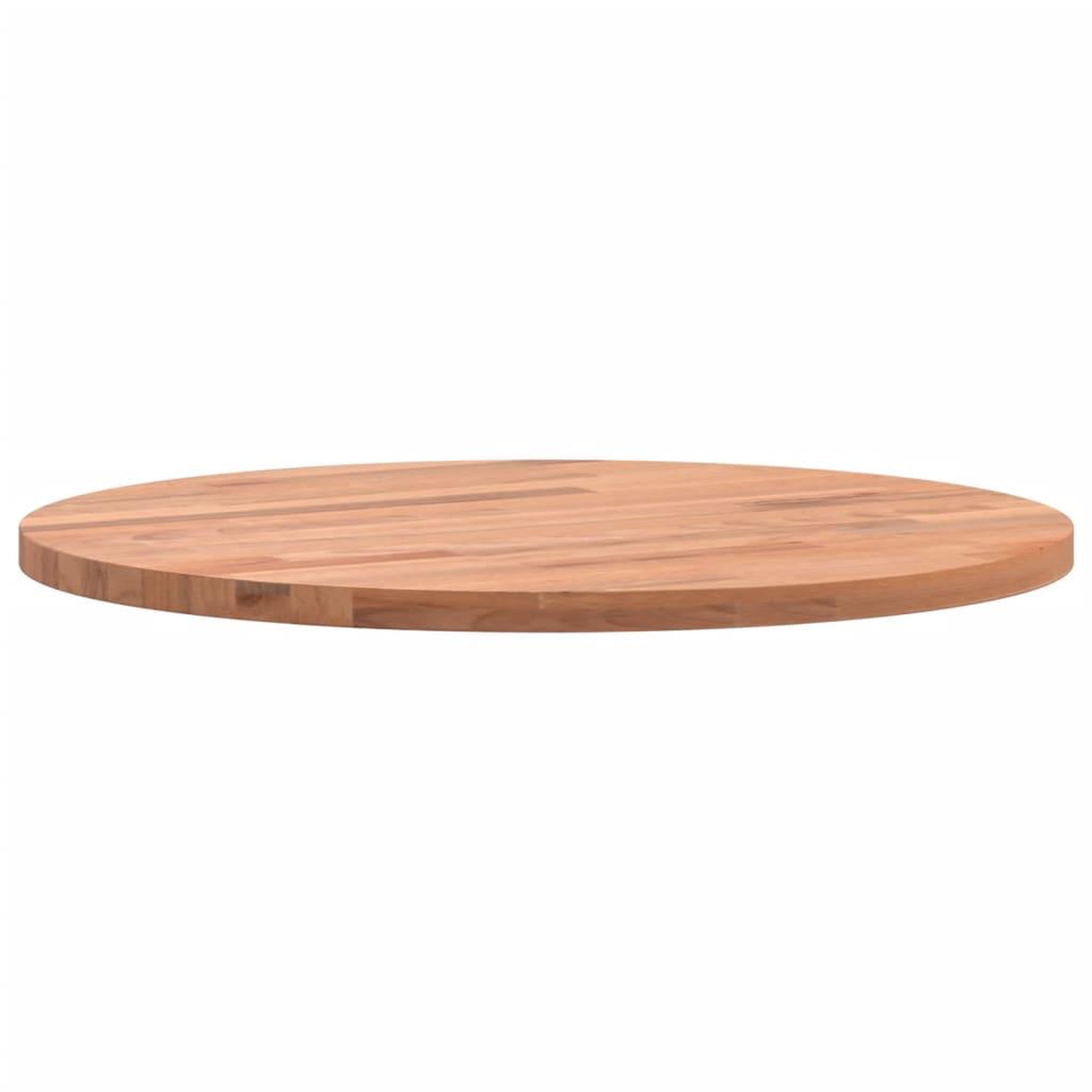 Voir la diapositive 5 : VIDAXL Dessus de table Ø40x1,5 cm rond bois massif de hetre
