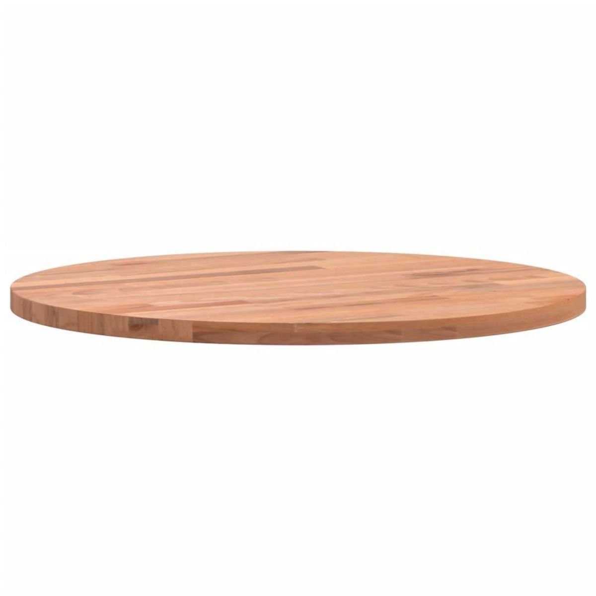 VIDAXL Dessus de table Ø40x1,5 cm rond bois massif de hetre