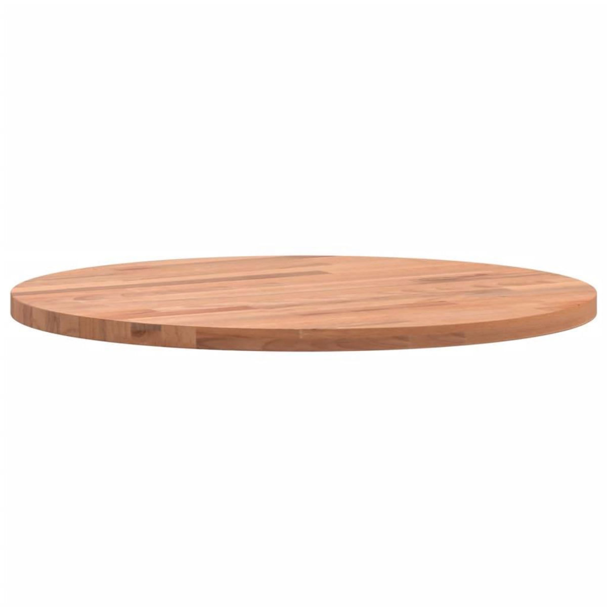 VIDAXL Dessus de table Ø40x1,5 cm rond bois massif de hetre