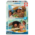 EDUCA 2 X 48 pcs les aventures de Vaina et Maui