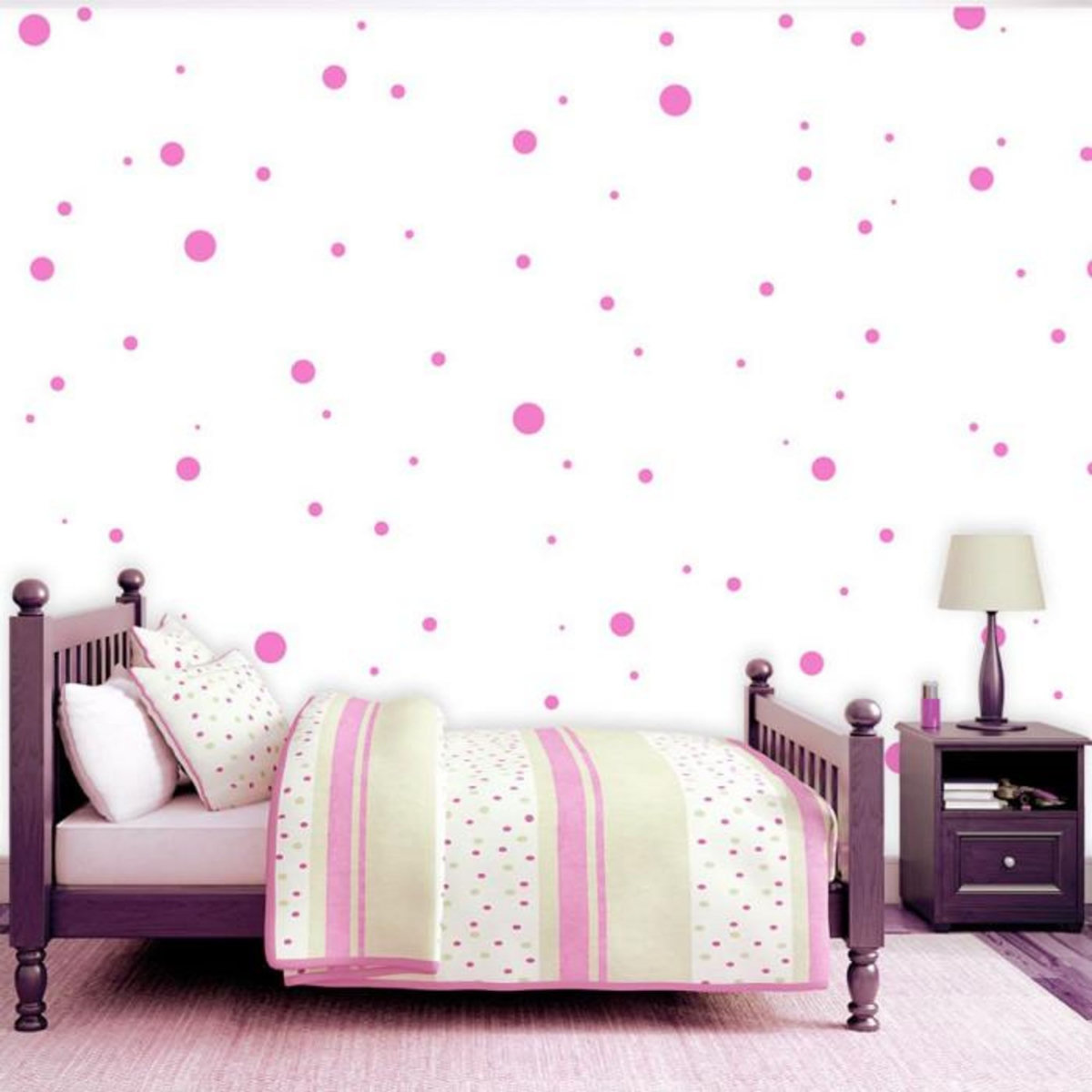 Paris Prix Papier Peint  Charming Dots III  1000x50cm