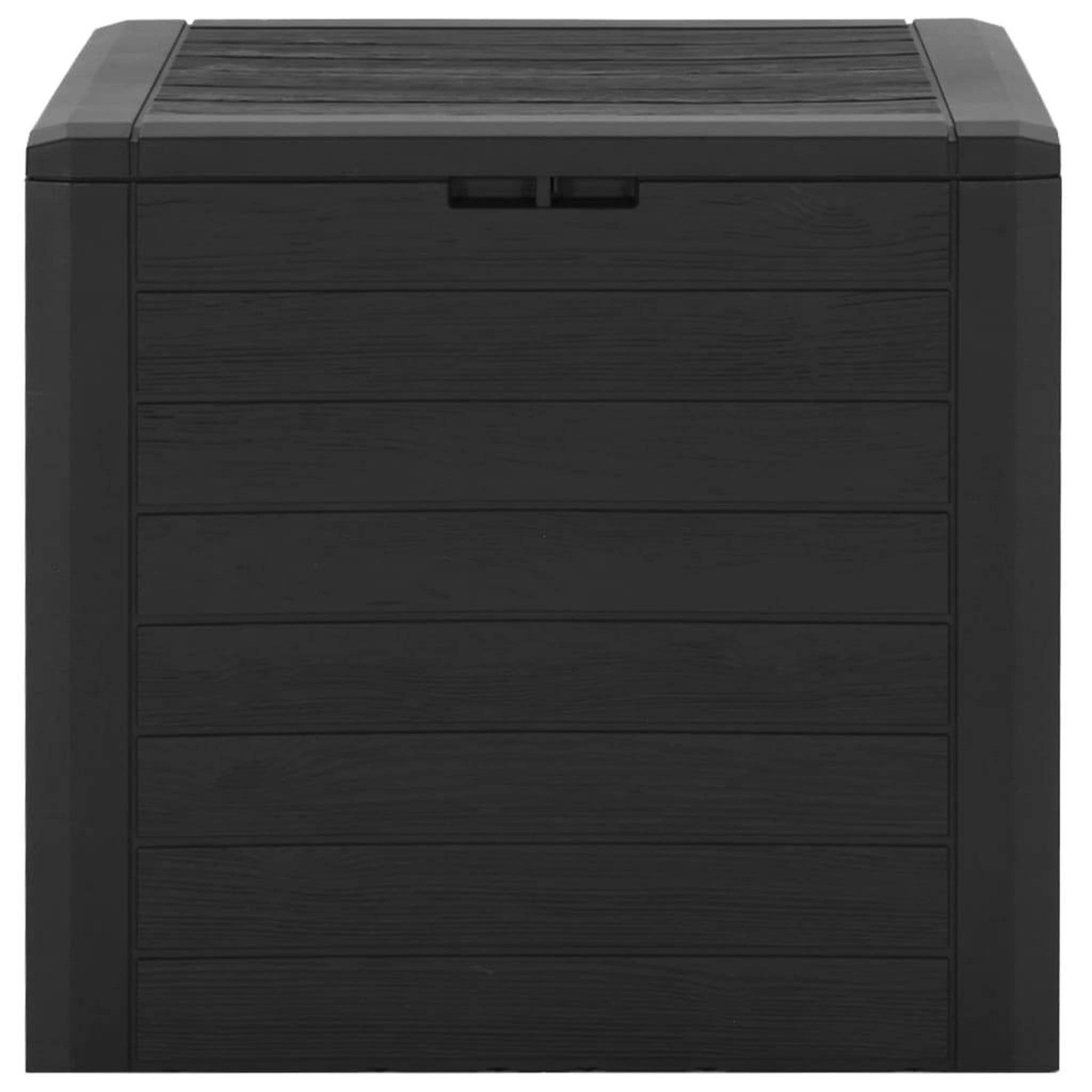 Voir la diapositive 2 : VIDAXL Boîte de stockage de jardin Marron 58,5x46x55 cm Polypropylene