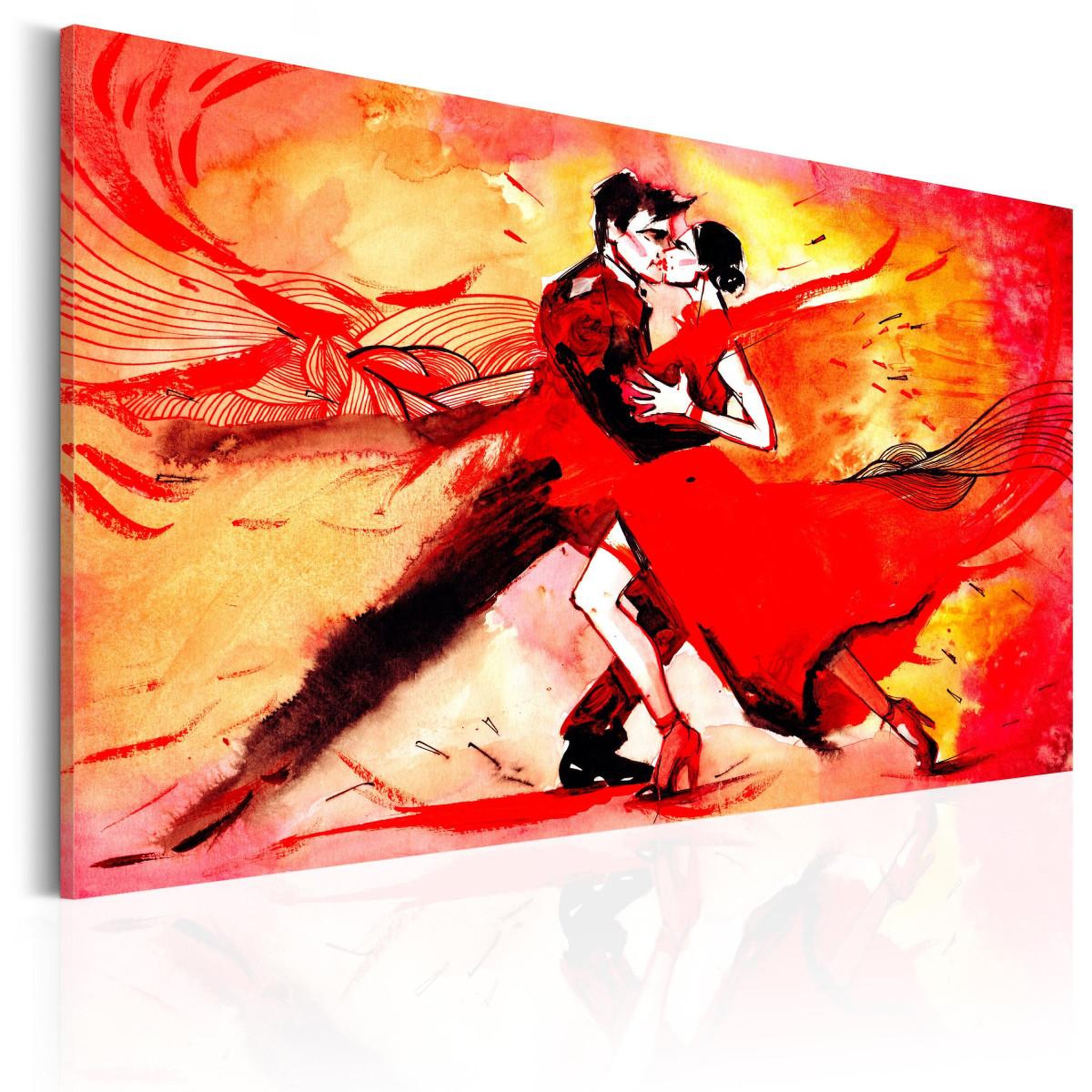 Voir la diapositive 1 : Paris Prix Tableau Imprimé  Danse Sensuelle