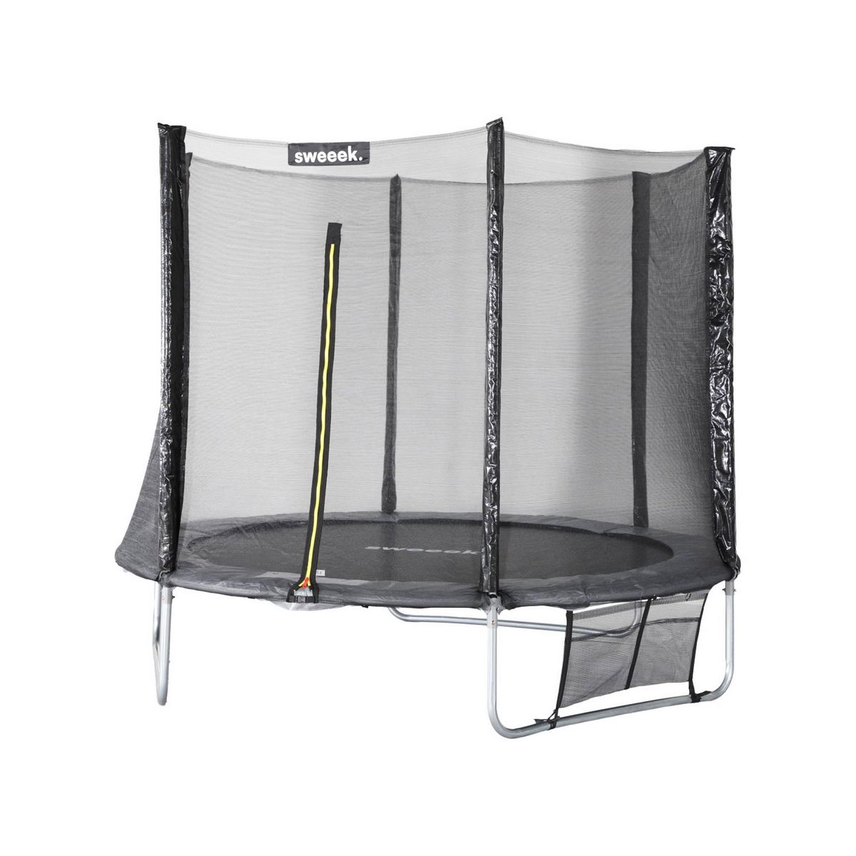 SWEEEK Trampoline 250 cm – Galaxie avec filet de protection, bâche, filet pour chaussures, kit d'ancrage