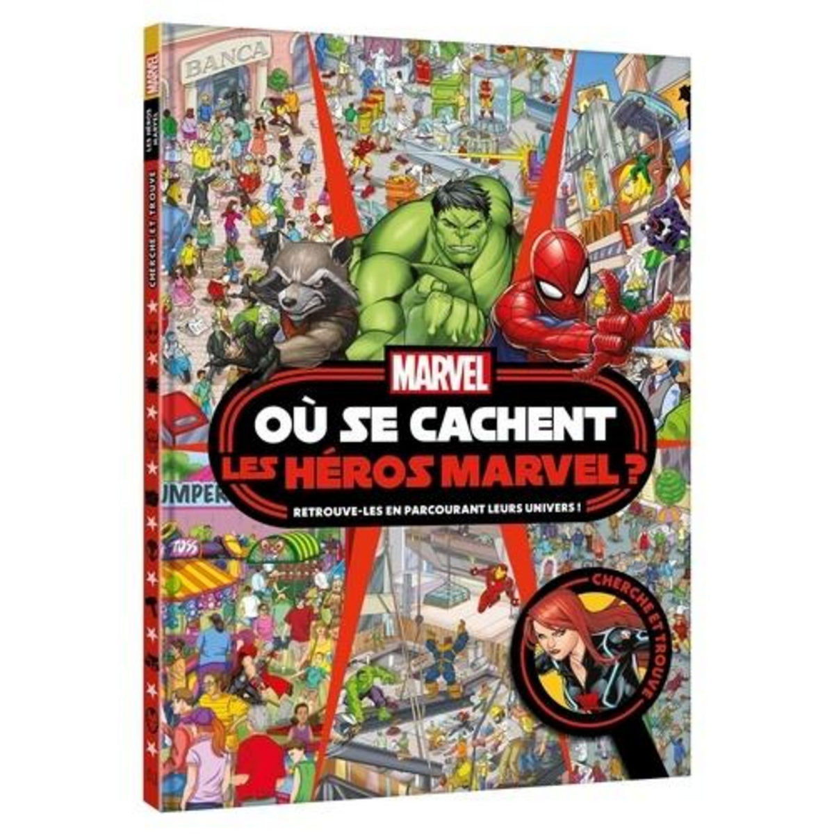 OU SE CACHENT LES HEROS MARVEL ? RETROUVE-LES EN PARCOURANT LEURS UNIVERS !, Marvel