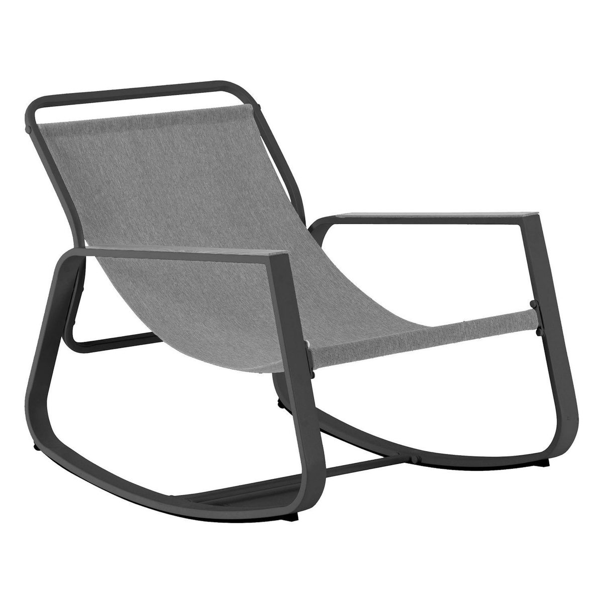 HESPERIDE Fauteuil de jardin à bascule FELINIO