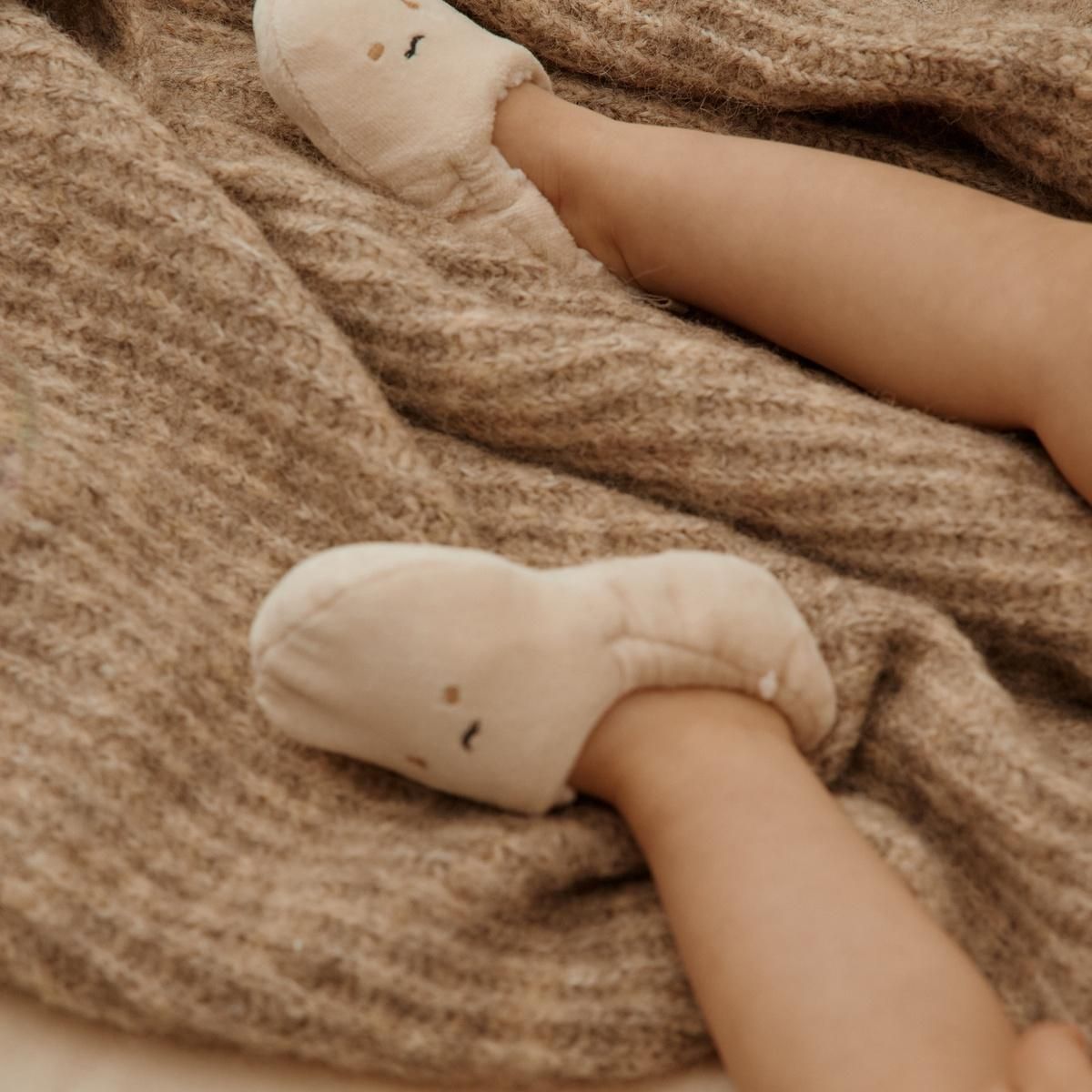 Petit Béguin Chaussons bébé Perle