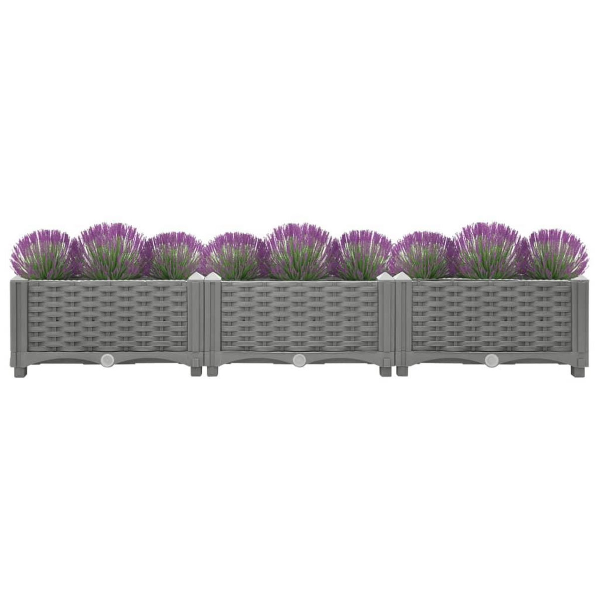 VIDAXL Lit sureleve 120x40x23 cm Polypropylene