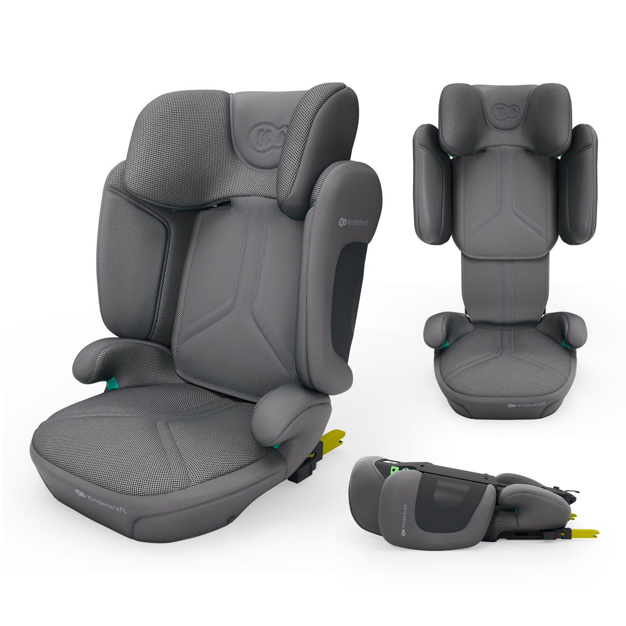 Voir la diapositive 1 : KINDERKRAFT Siège auto évolutif pour enfants de 100 à 150 cm