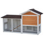 Voir la diapositive 2 : @Pet @Pet Clapier Queensland Blanc et marron 147x53x85 cm