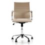 Voir la diapositive 2 : VS VENTA-STOCK Fauteuil de Bureau Croma inclinable Taupe,Cuir Synthétique