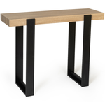 ID MARKET Console PHOENIX bois et noir