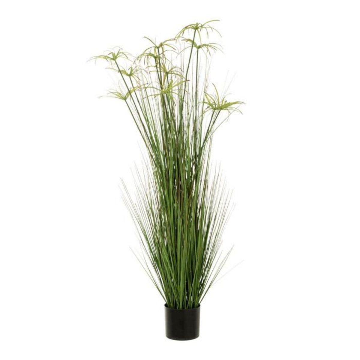 Paris Prix Plante Artificielle  Cyperus Alternifolius 11 Têtes  140cm Vert