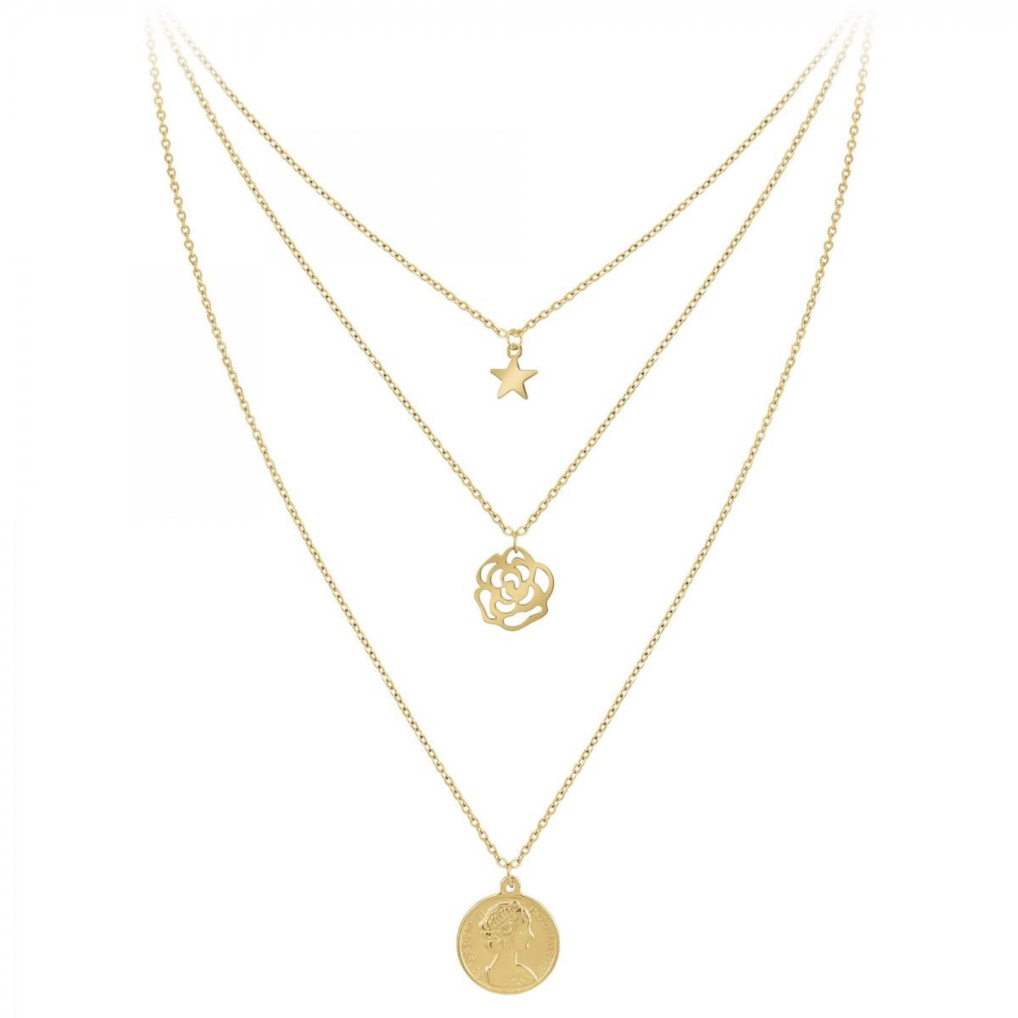 Voir la diapositive 1 : SC BOHEME Collier par SC Bohème en acier inoxydable